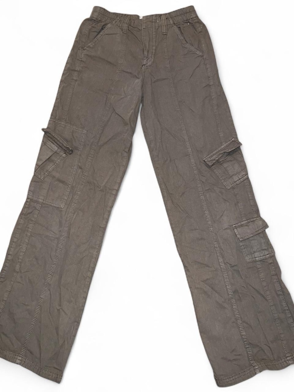 BDG Women’s Cargo Pants in Olive Brown